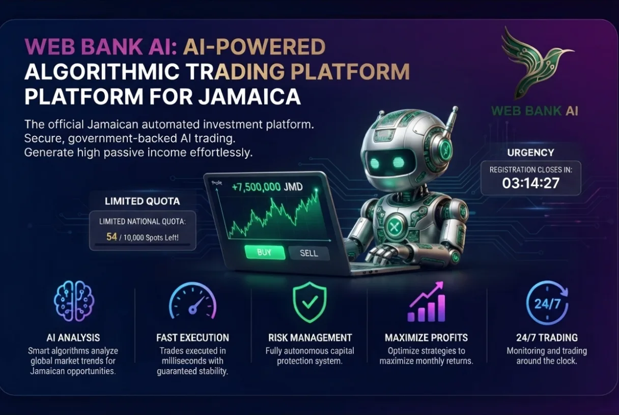Web Bank Ai — AI-Powered Algorithmic Trading Platform for Jamaica